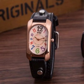 Jewelrywe Nurse Wrist Watch Pulsometer Silicone Band Easy to Read Quartz Watches for Nurses DoctorsColor: Black