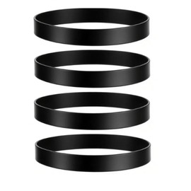 4Pcs Vacuum Cleaner Belt Compatible with Black Decker Air Swivel BDASV101 BDASV104 BDASL102 Ultra BDASL104 BDASL202 BDASV103 BDASL20 BDAS120 Light BDASP103 Models Replace 12675000002729