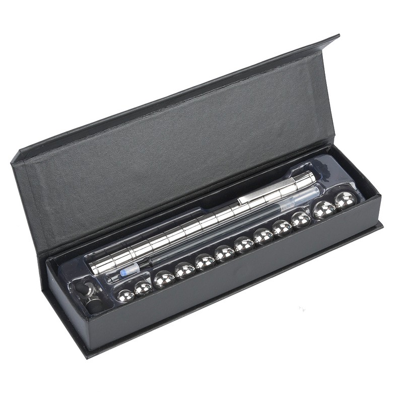 Novel Magnetic Pen Metal Magnet Water Based Pen with 12