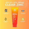 Sun Zapper Clear Zinc Sunscreen SPF 50+ 3.4 oz (100mL)