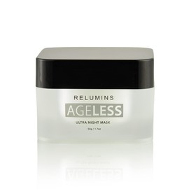 Relumins AGELESS Ultra Night mask - Hydrate Skin, Improve Skin's Elasticity, and Reduce Appearance of Wrinkles - Reverse Signs of Aging Overnight!