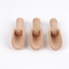 WELANGBN 2pcs Mini Wooden Spoons，Mini Bamboo Spoons for Bath Salts,