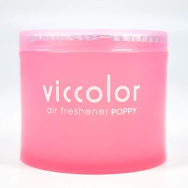 AUTOBACS ダイヤケミカル 車用 消臭芳香剤 ビッカラ 置き型 ピーチ&キッス 85g 5408