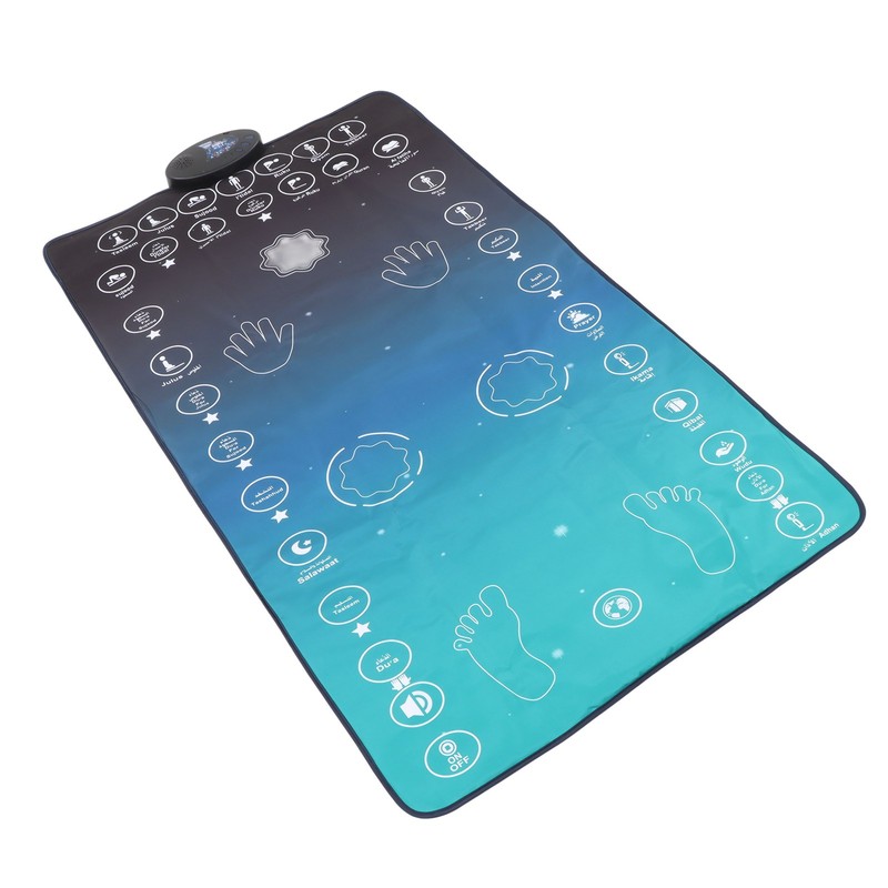 Electronic Muslim Prayer Mat 7 Languages Smart Touch Sensitive Educational