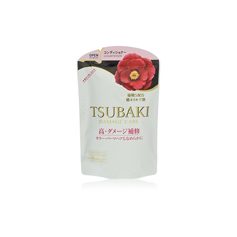 TSUBAKI Damage Care Conditioner Refill (For Color Damaged Hair) 345ml