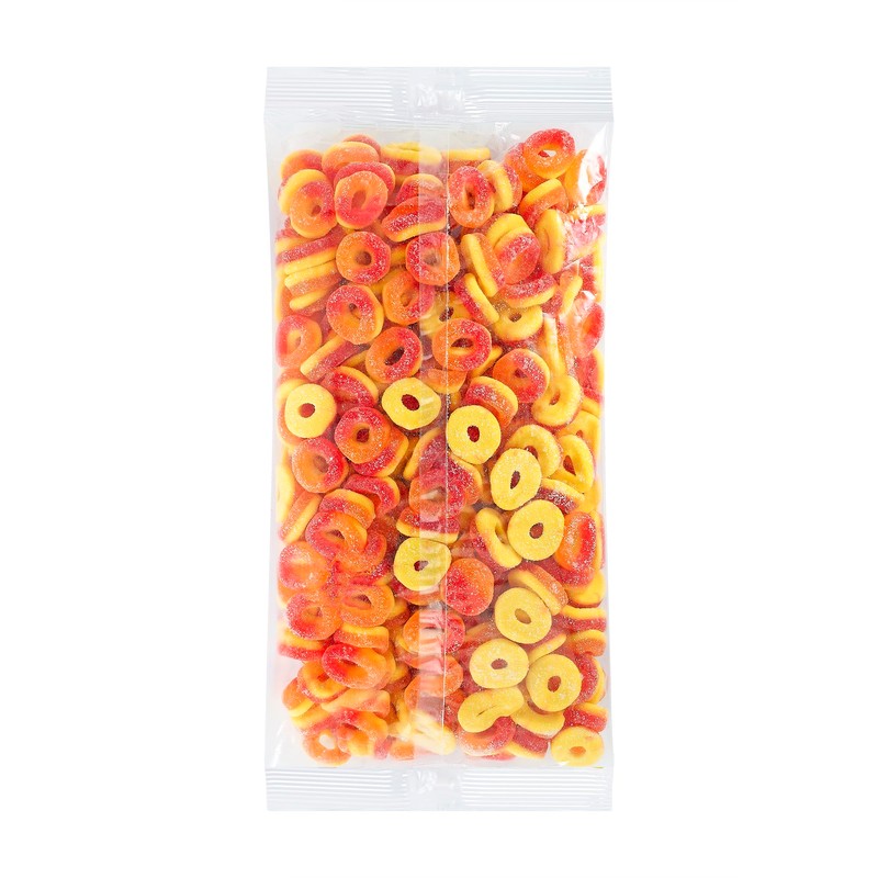 Kervan Candy Bebeto Peach Rings - Fruity, Soft, Sweet &