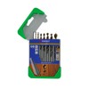 Tivoly G11 – Pack of 8 Wood Drill Bits, Technic