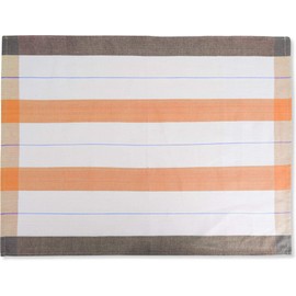 Aspero 10 Tea Towels, Cotton Tea Towels, Washable up to 60 °C, Colour: New/Orange