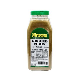 Ground Cumin - Premium Quality Spice for Cooking, Seasoning, and Marinades - Essential for Indian, Mexican, and Middle Eastern Recipes 13 oz Jar