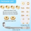 STPCTOU Natural Gas Orifice Nozzle Conversion Kit，Propane to Natural Gas
