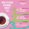 Detox Tea Morning Boost Tea (2 Pack), All Natural Herbal