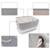Mangata Fabric Storage Boxes, Open Storage Organiser for Books, Toys,