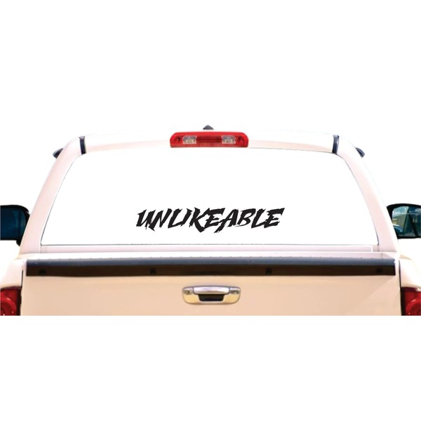 Dabbledown Unlikeable dd106 Car Truck Window Windshield Lettering Decal Sticker