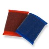 Loofah Kitchen Dishwashing Wool Stainless Steel Scrubber Set 2-Pack 10p 10ea