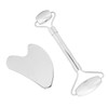 Stainless Steel Facial Roller Gua Sha Tool Face Skin Roller