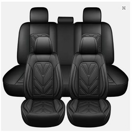 Toolzia Full Leather Car Seat Cover - All-Inclusive Cushion