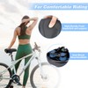 MAKELEN High-Resilience Sponge Bike Saddle with Shock-Absorbing Design, Durable Plastic
