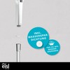 EISL STILO DX7070 Hand Shower, 3-Way Adjustable Shower Head, Includes