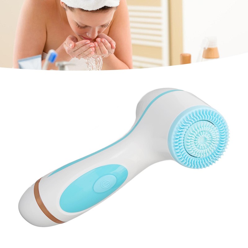 Electric Facial Cleansing Brush Silicone Pore Deep Cleansing Waterproof Make
