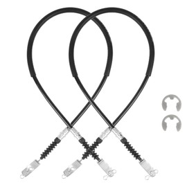 Drive-up Club Car DS Brake Cable Kit Driver and Passenger Side Stainless Steel Core Cable for 1981-1999 1011403