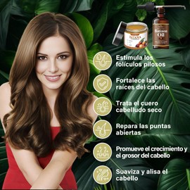 Aceite de Batana,Aceite De Batana Keyoma， Aceite de Romero, Aceite Para el Cuidado del Cabello Batana, 3 pcs Batana Aceite de Romero, Mejora el Brillo Del Cabello y la Piel, Nutre el Cuero Cabelludo,Deja el Cabello MáS Suave