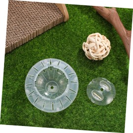 Levemolo Transparent Hamster Exercise Ball with Smooth Rolling Surface for Gerbil Rat Small Pets Gentle Interior for Paw Comfort for Interactive Play and Exploration