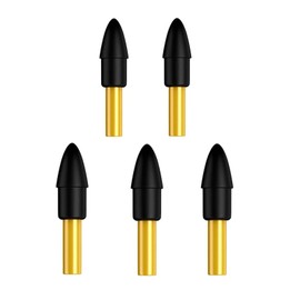 BBATA Replacement Stylus Tips for Digital Pen, Screw in/Out Type Pencil Nibs, 2 Pack, Black