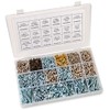 Rockler Centerline 970-Piece Hardware Mounting Screw Assortment