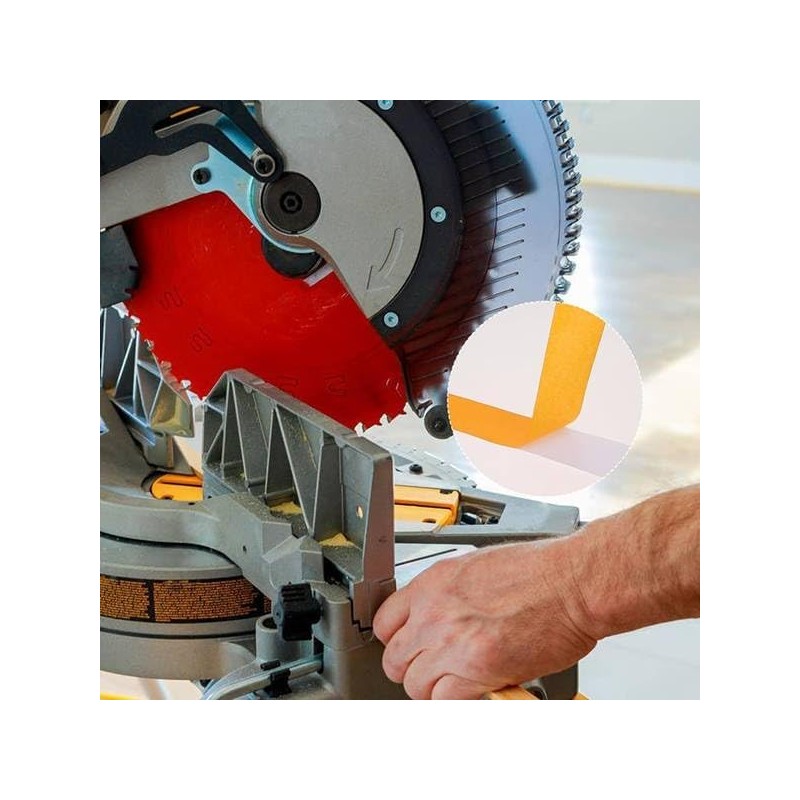 12pcs Zero GapWoodworking Tape,for More Accurate Cuts on Miter Saw,