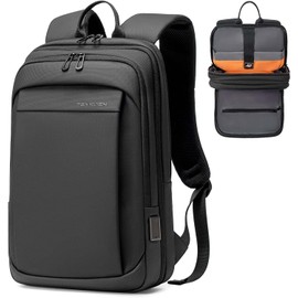 FENRUIEN Office Backpack for Men, Black