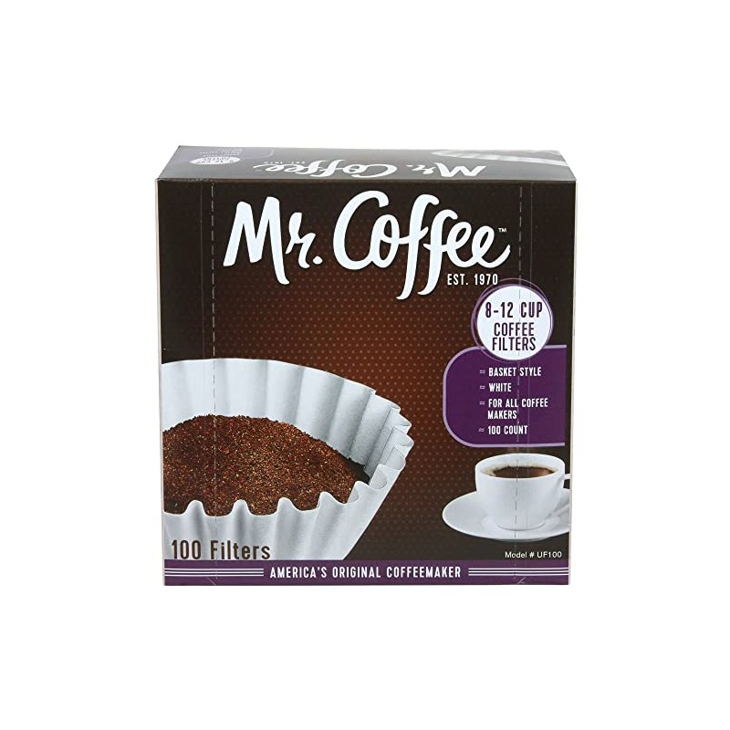 Mr. Coffee 8 - 12 Cup Coffee Filters, Box Of