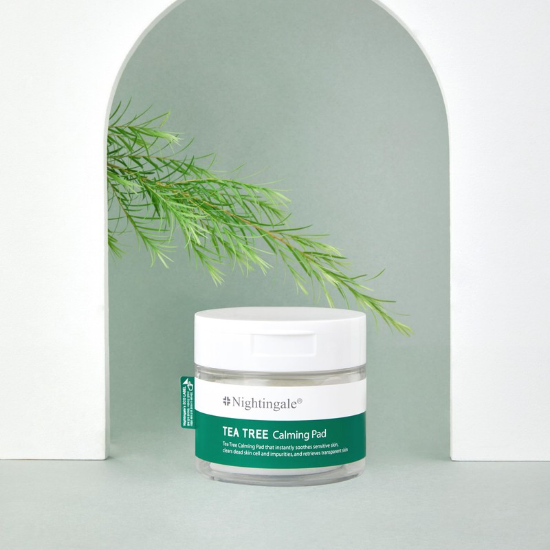 Nightingale Tea Tree Calming Pad, Tea Tree & Facial Toner