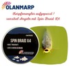 Olanmarp Spin Braid X Colour Chartreuse 250 m - Braided