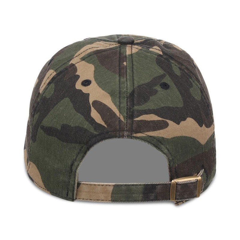 Lids Blank Baseline Dad Adjustable Strapback Hat Camo