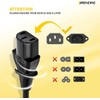 Universal AC Power Cable - 2 Pack- 3 Prong PC