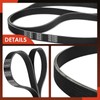 A-Premium Heavy-Duty Serpentine Drive Belt Compatible with Kenworth T660 T700