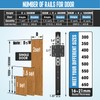Pocket Door Slides,Pocket Slide Hinges for Installing Hidden Doors, Suitable