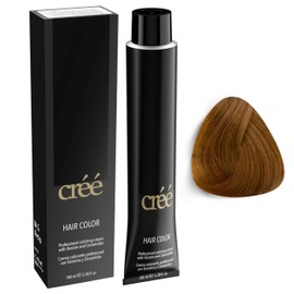 Cree Professional Permanent Hair Color, 100ml - 3.4 fl.oz. (Very Light Copper Golden Blond 9.34)