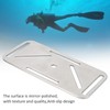 Diving Stainless Steel Weight Belt Keeper Buckle Adjustable Weight Webbing