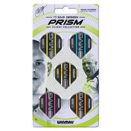 WINMAU Michael Van Gerwen MvG Design Prism Dart Flight Collection