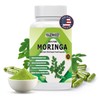 ELEMITO Moringa Capsules, Pure Leaf Powder, Green Superfood, Energy, Metabolism,