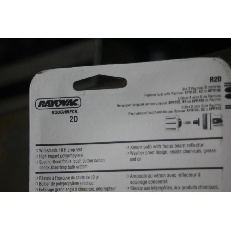 Rayovac R2D Flashlight 214454