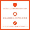 TriNova Granite Sealer & Protector Gallon Refill- Made in USA,