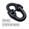 Fivepine 2pc 1/2 inch Tow Hitch Hammer Lock Safety Chain