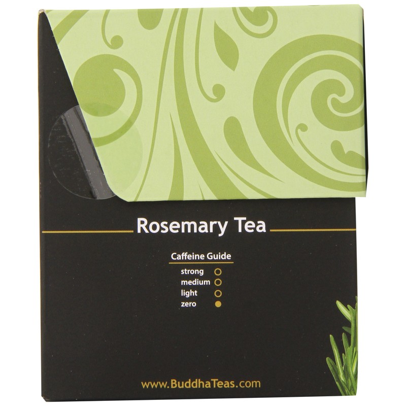 Buddha Teas Rosemary Tea, 18 Count (Pack of 6)