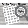 Homemade Payday Planner Stickers #08 / Planner Stickers  / Journal