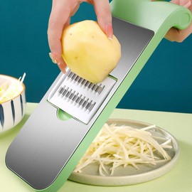 Mandoline Food, 5-in-1 Vegetable,Multi Functional Food Chopper Potato Veggie Vegetable Cutter Potato