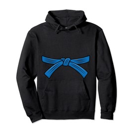 Judo belt blue belt Judo, 2th Kyu Obi, Jiu-Jitsu, Aikido Pullover Hoodie