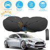 Foldable Car Umbrella Cover Protect Vehicle from UV Sun UPF50+