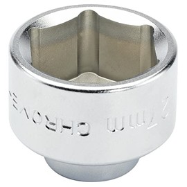 Draper 13425 Expert Oil Filter Cap Socket, 3/8" Square Drive, 27mm